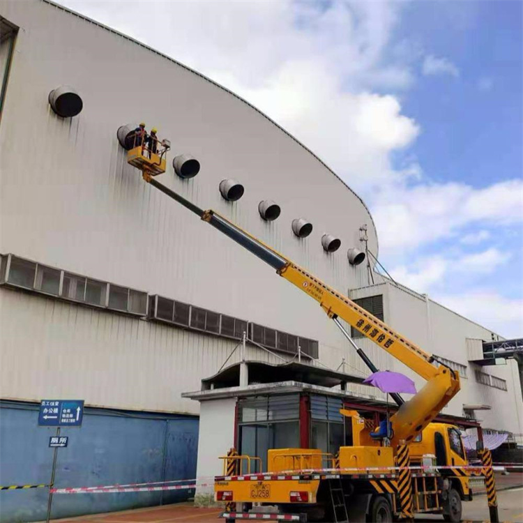 新蔡高空作业车出租服务：专业广告牌安装解决方案